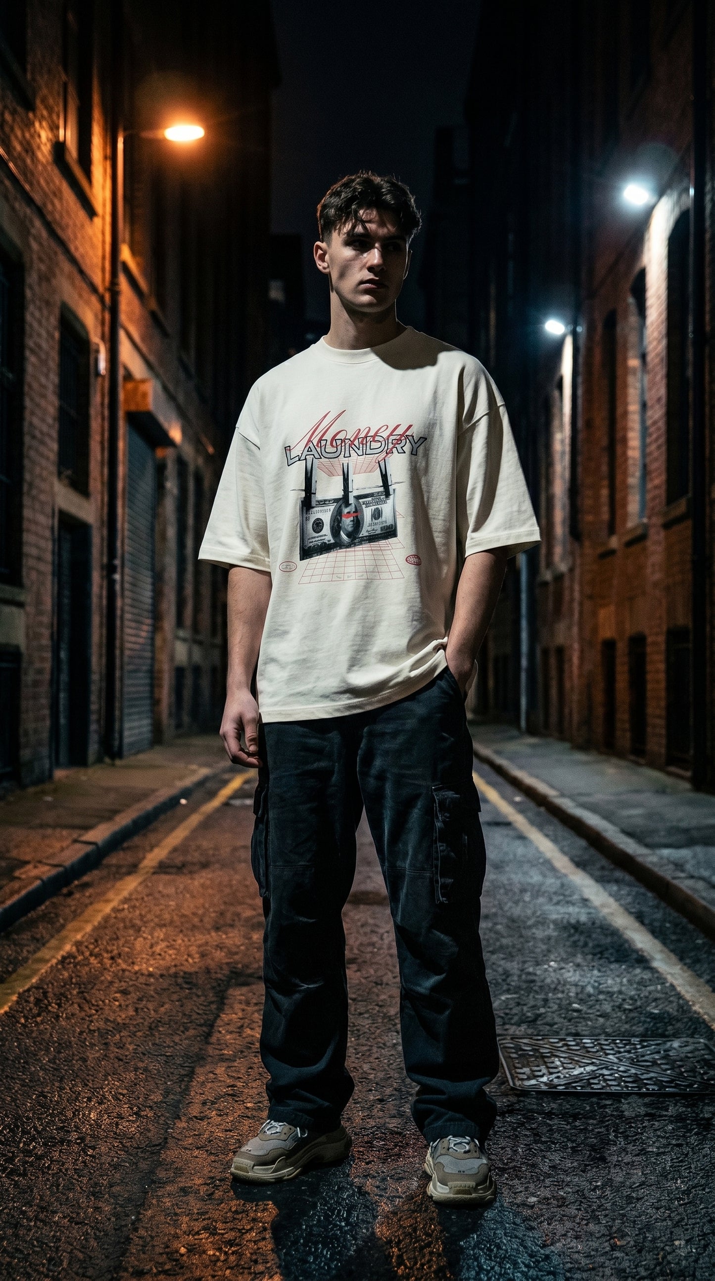Money Laundry Oversized Tee