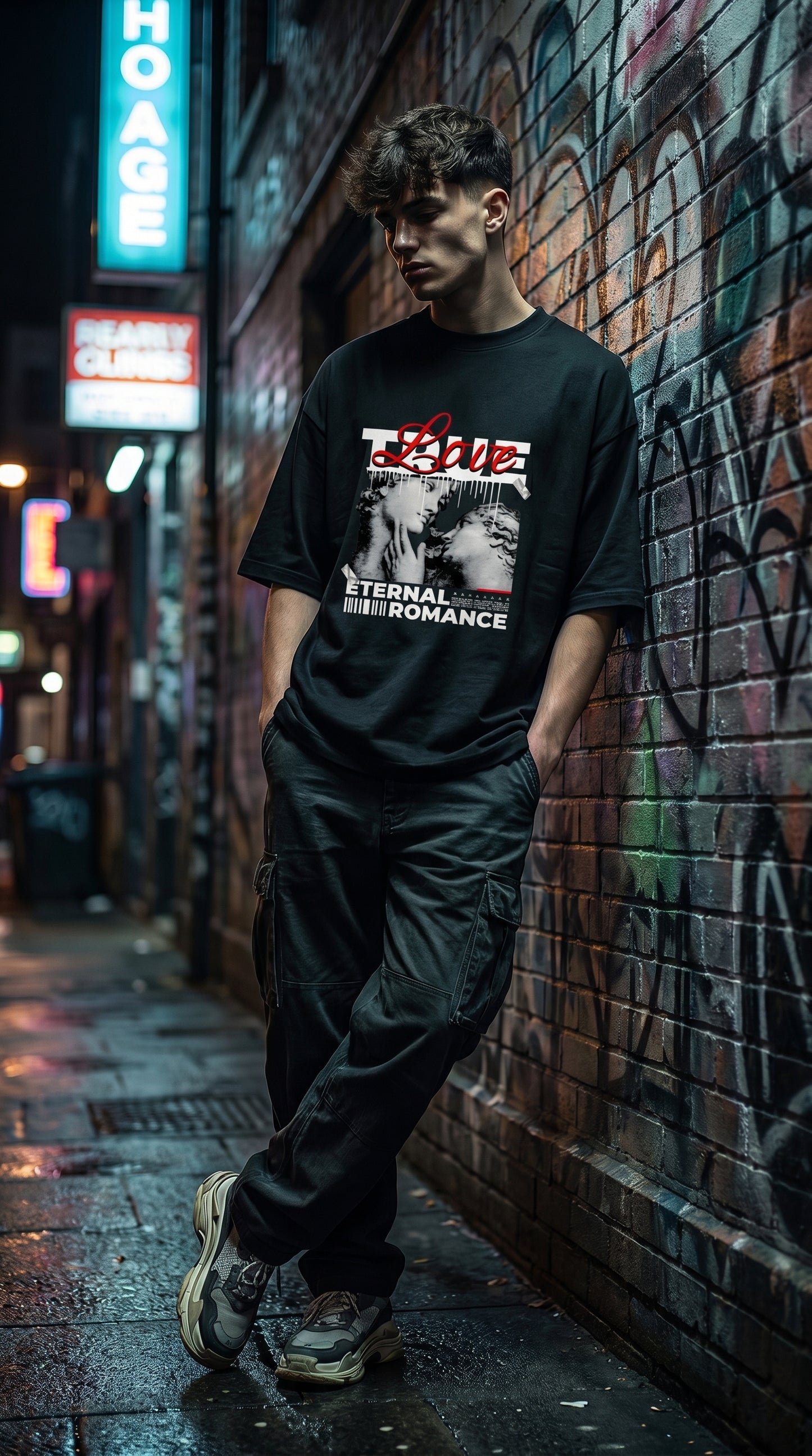 True Love Oversized Tee