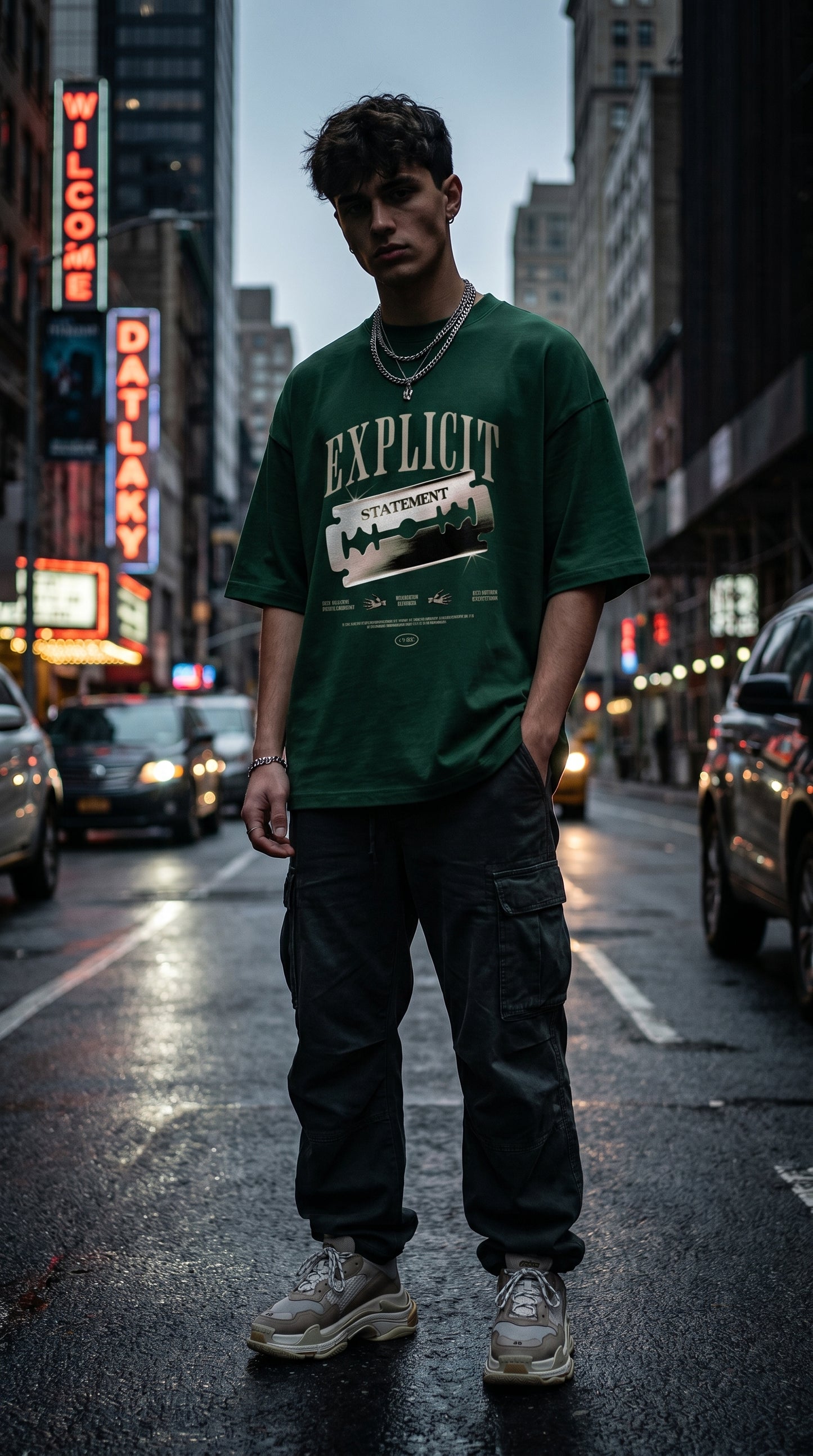 Explicit Oversized Tee