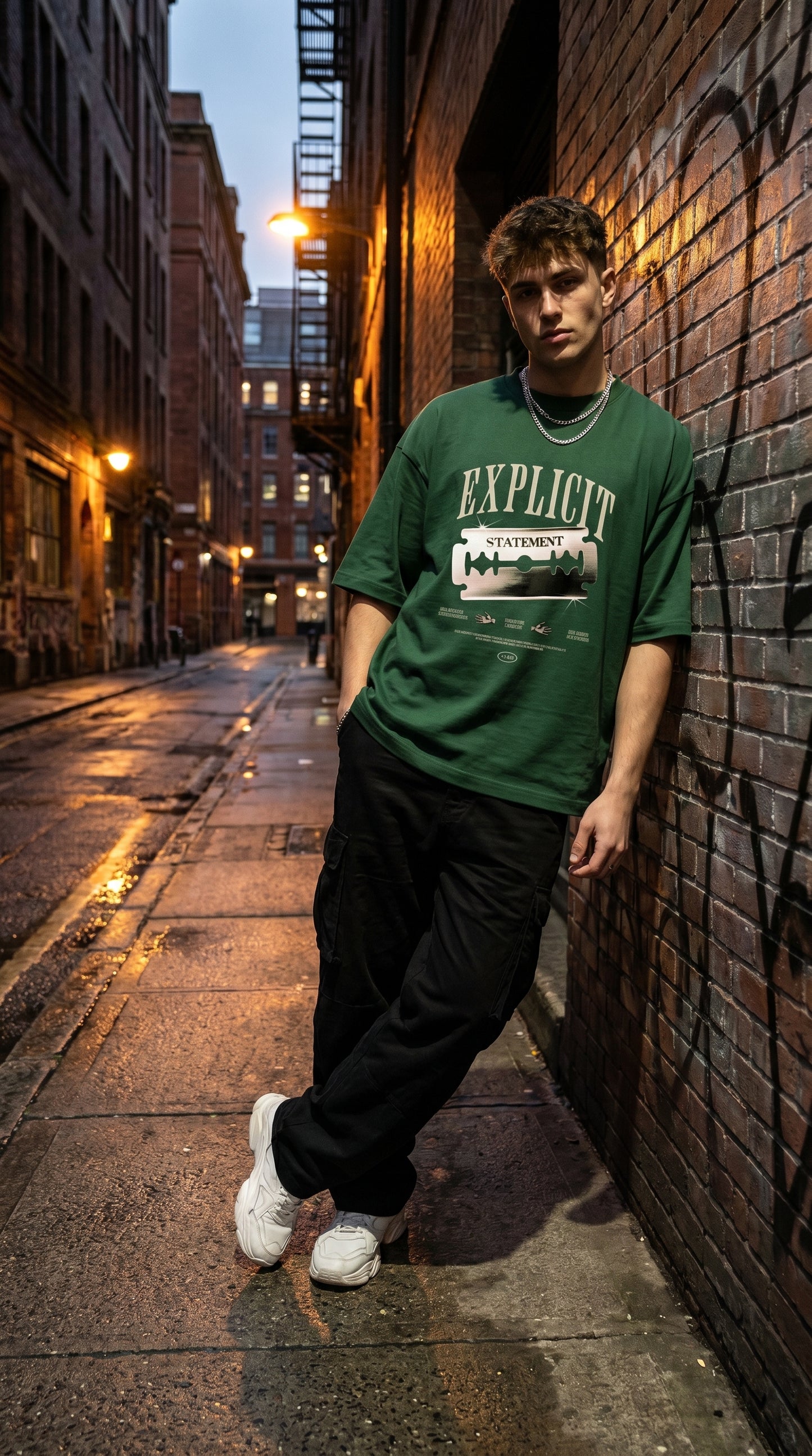 Explicit Oversized Tee