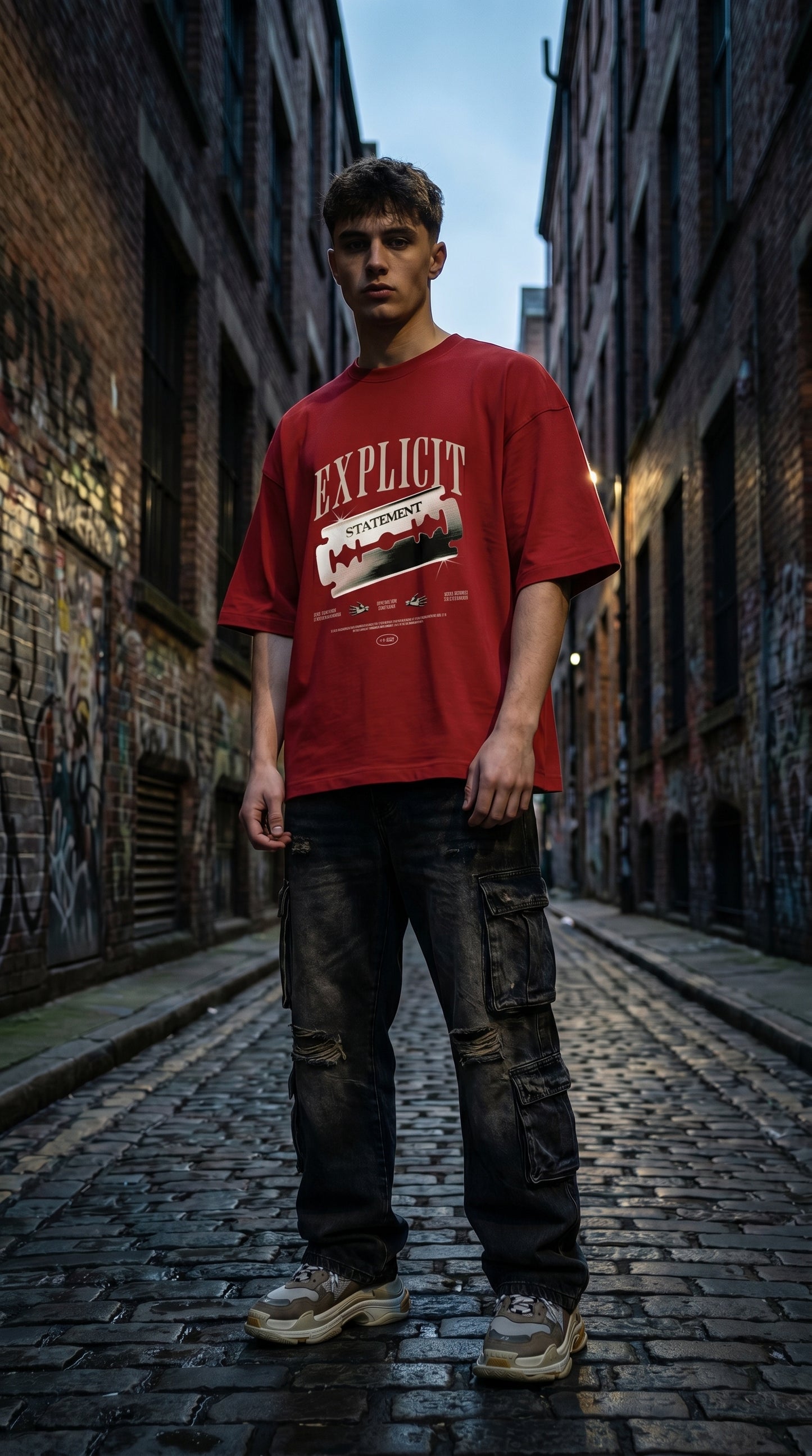 Explicit Oversized Tee
