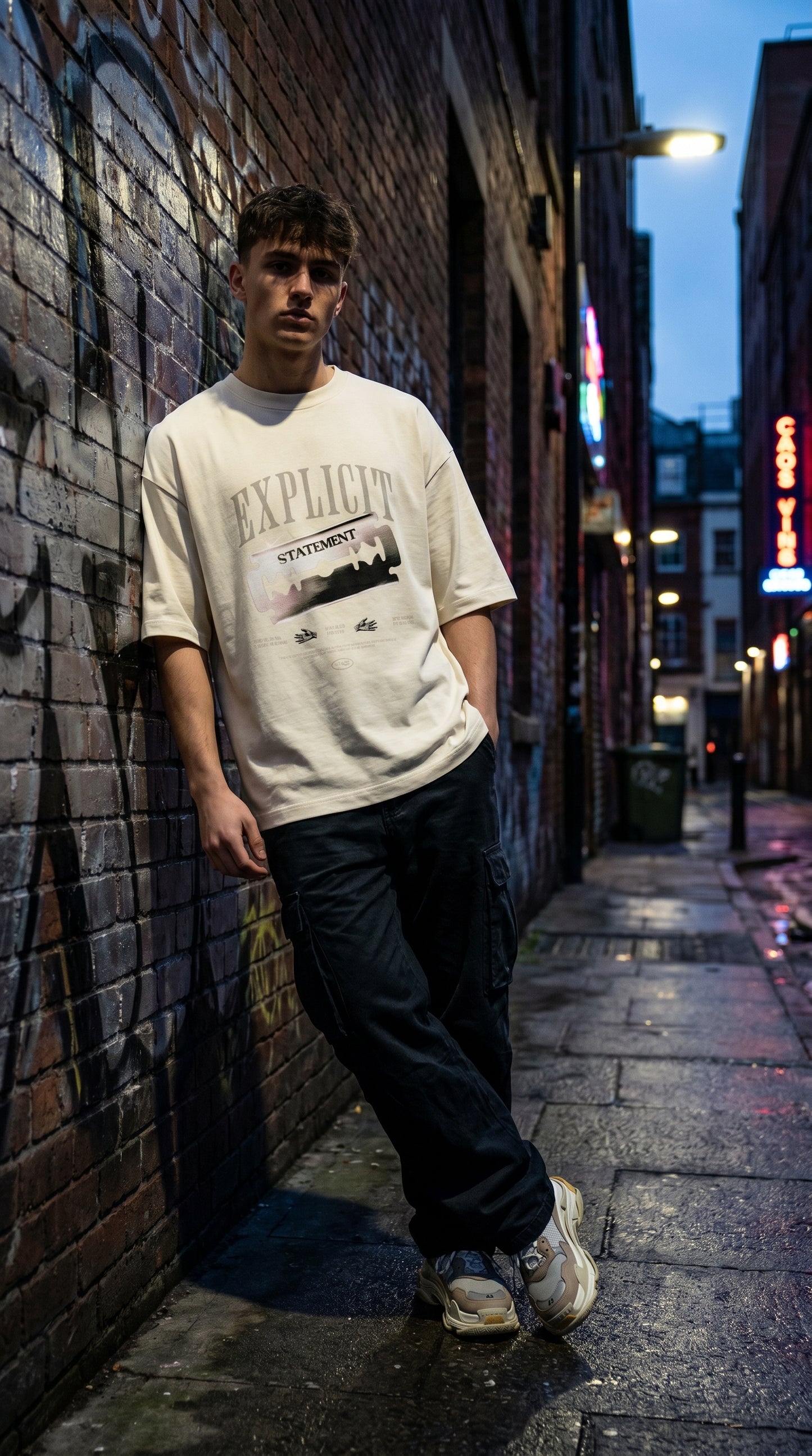 Explicit Oversized Tee