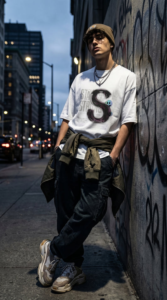 Stay Strong Oversized Tee