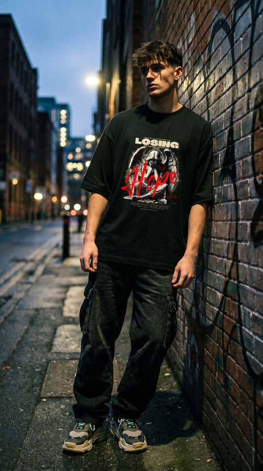 Losing Hope Oversized Tee